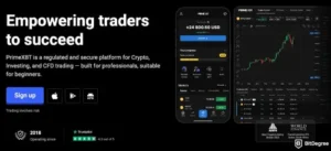 primexbt review homepage